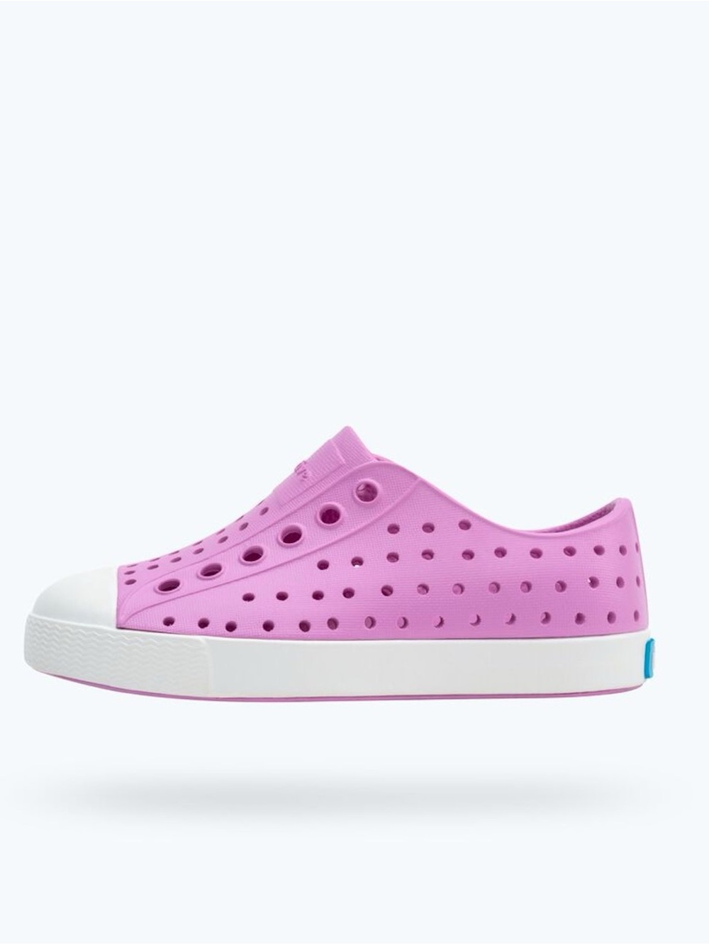 Native Kids Slip-On Water Shoe in Pink with White Toe